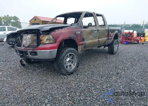 2005 Ford F-250 Lariat/Xl/Xlt z USA, uszkodzony, nr VIN 1FTSW21P55EC24129